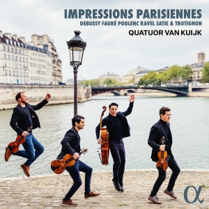 Quatuor Van Kuijk - Impressions Parisiennes i gruppen VI TIPSAR / Fredagsreleaser / Fredag den 6:e september 2024 hos Bengans Skivbutik AB (5557275)