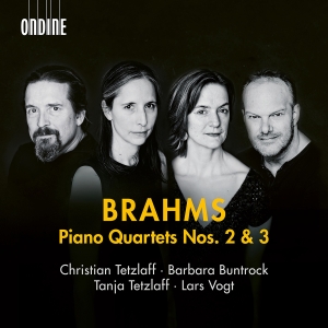 Lars Vogt Christian Tetzlaff Barb - Brahms: Piano Quartets Nos. 2 & 3 ( i gruppen VI TIPSAR / Fredagsreleaser / Fredag den 6:e september 2024 hos Bengans Skivbutik AB (5557279)