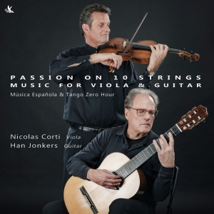 Nicolas Corti Han Jonkers - Passion On 10 Strings - Music For V i gruppen CD / Klassiskt hos Bengans Skivbutik AB (5557660)