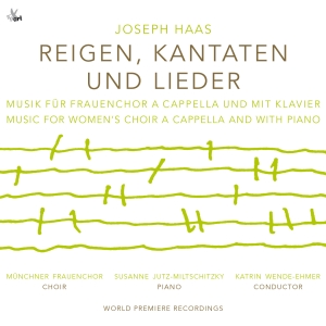 Susanne Jutz-Miltschitzky Katrin W - Joseph Haas: Round Dance, Cantatas i gruppen CD / Klassiskt hos Bengans Skivbutik AB (5557664)