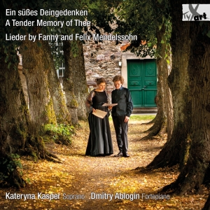 Kateryna Kasper Dmitry Ablogin - A Tender Memory Of Thee - Lieder By i gruppen VI TIPSAR / Julklappstips CD hos Bengans Skivbutik AB (5557682)