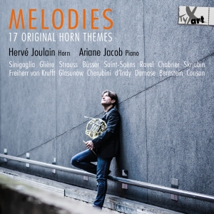 Hervé Joulain Ariane Jacob - Melodies - 17 Original Horn Themes i gruppen CD / Klassiskt hos Bengans Skivbutik AB (5557738)