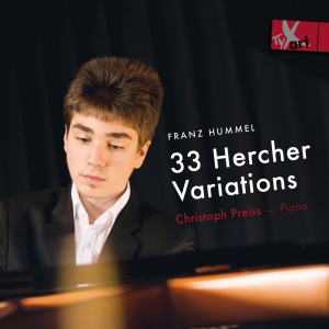 Christoph Preiß - Franz Hummel: 33 Hercher-Variations i gruppen CD / Klassiskt hos Bengans Skivbutik AB (5557745)