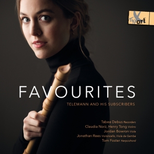 Tabea Debus - Favourites - Telemann And His Subsc i gruppen VI TIPSAR / Julklappstips CD hos Bengans Skivbutik AB (5557748)