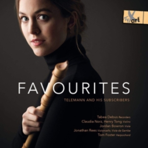 Tabea Debus - Favourites - Telemann And His Subsc i gruppen CD / Klassiskt hos Bengans Skivbutik AB (5557748)