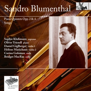 Sandro Blumenthal - Piano Quintets, Opp. 2 & 4 Songs i gruppen CD / Klassiskt hos Bengans Skivbutik AB (5557773)