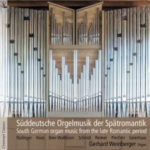 Gerhard Weinberger - South German Organ Music From The L i gruppen VI TIPSAR / Julklappstips CD hos Bengans Skivbutik AB (5557786)