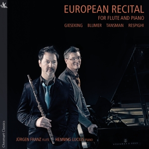 Jürgen Franz Henning Lucius - European Recital For Flute And Pian i gruppen CD / Klassiskt hos Bengans Skivbutik AB (5557788)