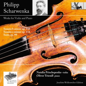 Natalia Prischepenko Oliver Triend - Philipp Scharwenka: Works For Violi i gruppen CD / Klassiskt hos Bengans Skivbutik AB (5557795)