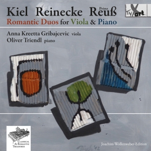 A. K. Gribajcevic Oliver Triendl - Sonatas For Viola And Piano i gruppen CD / Klassiskt hos Bengans Skivbutik AB (5557801)