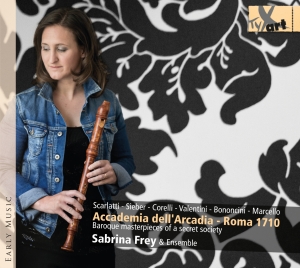 Sabrina Frey & Ensemble - Accademia Dell'arcadia-Roma 1710 - i gruppen CD / Klassiskt hos Bengans Skivbutik AB (5557808)