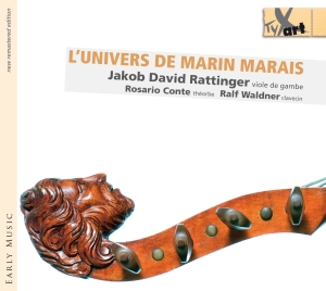 Jakob David Rattinger - The Universe Of Marin Marais i gruppen CD / Klassiskt hos Bengans Skivbutik AB (5557825)