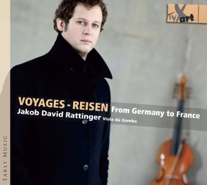 Rattinger Jakob David - Voyages - Music For Viola Da Gamba i gruppen CD / Klassiskt hos Bengans Skivbutik AB (5557838)