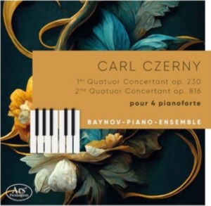 Carl Czerny - Carl Czerny: Quatuors Concertants P i gruppen CD / Klassiskt hos Bengans Skivbutik AB (5557960)