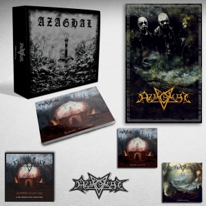 Azaghal - Alttarimme On Luista Tehty (Cd Box) i gruppen CD / Hårdrock hos Bengans Skivbutik AB (5558005)