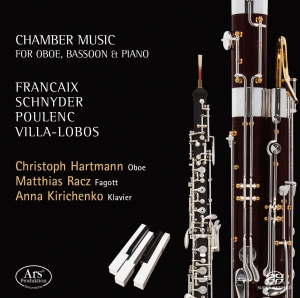 Jean Françaix Daniel Schnyder Fra - Chamber Music For Oboe, Bassoon & P i gruppen MUSIK / SACD / Klassiskt hos Bengans Skivbutik AB (5558124)