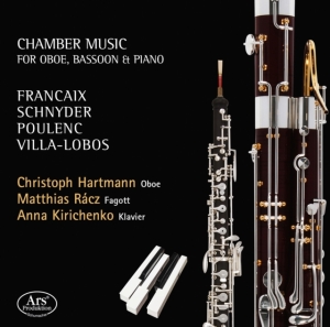 Jean Françaix Daniel Schnyder Fra - Chamber Music For Oboe, Bassoon & P i gruppen MUSIK / SACD / Klassiskt hos Bengans Skivbutik AB (5558124)