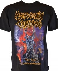 Malevolent Creation - T/S Ten Commandments (S) i gruppen MERCHANDISE / T-shirt / Hårdrock hos Bengans Skivbutik AB (5558309)