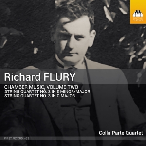 Colla Parte Quartet - Richard Flury: Chamber Music, Vol. i gruppen VI TIPSAR / Fredagsreleaser / Fredag den 20:e september 2024 hos Bengans Skivbutik AB (5558443)