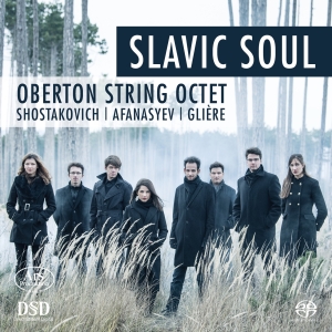 Schostakowitsch/Afanasyev/Glière - Slavic Soul - Works For String Octe i gruppen MUSIK / SACD / Klassiskt hos Bengans Skivbutik AB (5558737)