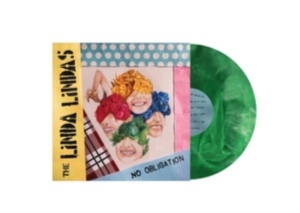 The Linda Lindas - No Obligation (Ltd Galaxy Green/Whi i gruppen VINYL / Pop-Rock hos Bengans Skivbutik AB (5558829)