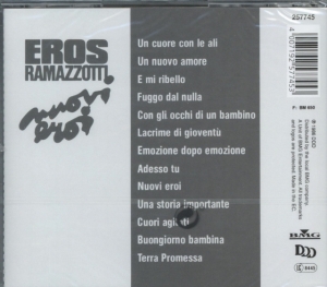 Eros Ramazzotti - Nuovi Eroi i gruppen Minishops / Eros Ramazzotti hos Bengans Skivbutik AB (555916)