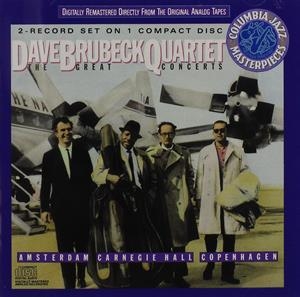 Dave Brubeck Quartet - Great Concerts i gruppen CD / Jazz hos Bengans Skivbutik AB (5559625)