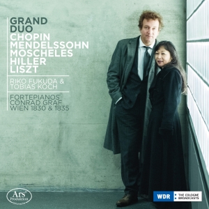 Chopin/Moscheles/Mendelssohn/Hiller - Gran Duo - Works For Two Pianos i gruppen CD / Klassiskt hos Bengans Skivbutik AB (5559818)