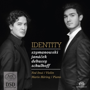 Debussy/Janacek/Schulhoff/Szymanows - Identity - Works By Violin & Piano i gruppen MUSIK / SACD / Klassiskt hos Bengans Skivbutik AB (5559869)