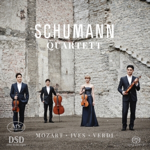 Mozart W. A./Ives/Verdi - Mozart/Ives/Verdi - String Quartets i gruppen MUSIK / SACD / Klassiskt hos Bengans Skivbutik AB (5560013)