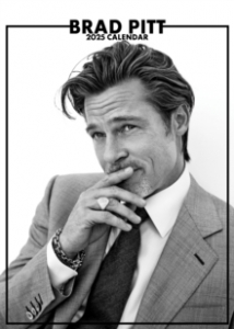 Brad Pitt - 2025 Calendar i gruppen VI TIPSAR / Fredagsreleaser / Fredag den 16:e augusti hos Bengans Skivbutik AB (5560269)