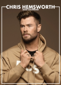 Chris Hemsworth - 2025 Calendar i gruppen VI TIPSAR / Fredagsreleaser / Fredag den 16:e augusti hos Bengans Skivbutik AB (5560276)