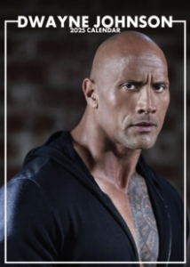 Dwayne Johnson - 2025 Calendar i gruppen VI TIPSAR / Fredagsreleaser / Fredag den 16:e augusti hos Bengans Skivbutik AB (5560280)