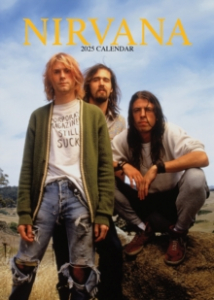 Nirvana - 2025 Calendar i gruppen VI TIPSAR / Fredagsreleaser / Fredag den 16:e augusti hos Bengans Skivbutik AB (5560306)