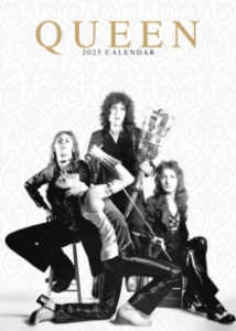 Queen - 2025 Calendar i gruppen VI TIPSAR / Fredagsreleaser / Fredag den 16:e augusti hos Bengans Skivbutik AB (5560311)