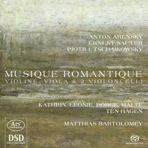 Arensky/Sauter/Tschaikowsky - Musique Romantique For Violin, Viol i gruppen MUSIK / SACD / Klassiskt hos Bengans Skivbutik AB (5560499)