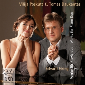 Grieg Edvard - Edvard Grieg - Works For Piano Duo i gruppen MUSIK / SACD / Klassiskt hos Bengans Skivbutik AB (5560519)