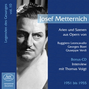 Leoncavallo/Bizet/Verdi - Vocal Recital Josef Metternich i gruppen CD / Klassiskt hos Bengans Skivbutik AB (5560703)