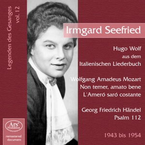 Mozart/Händel/Wolf - Vocal Recital Irmgard Seefried i gruppen VI TIPSAR / Julklappstips CD hos Bengans Skivbutik AB (5560704)