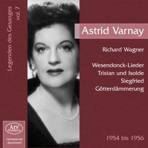 Wagner Richard - Vocal Recital Astrid Varnay i gruppen CD / Klassiskt hos Bengans Skivbutik AB (5560709)