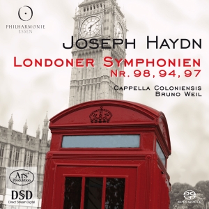 Haydn Joseph - Joseph Haydn - London Symphonies Vo i gruppen MUSIK / SACD / Klassiskt hos Bengans Skivbutik AB (5560750)