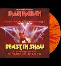 Iron Maiden - Beast In Show (Red/Orange Splatter i gruppen VI TIPSAR / Fredagsreleaser / Fredag den 30:e augusti 2024 hos Bengans Skivbutik AB (5561461)