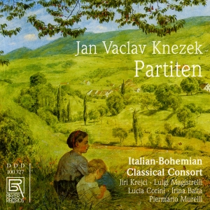 Knezek Jan Václav - Jan Václav Knezek - Three Partitas i gruppen CD / Klassiskt hos Bengans Skivbutik AB (5561514)