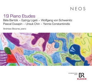 Andreas Skouras - 19 Piano Etudes i gruppen ÖVRIGT / Övrigt / aub hos Bengans Skivbutik AB (5561534)