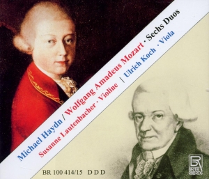 Haydn M./Mozart - Haydn/Mozart - Duos For Violin & Al i gruppen CD / Klassiskt hos Bengans Skivbutik AB (5562166)