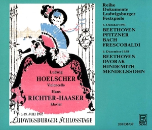 Beethoven/Pfitzner/Bach J..S./Fres - Ludwig Hoelscher Edition Vol. 8 i gruppen CD / Klassiskt hos Bengans Skivbutik AB (5562167)