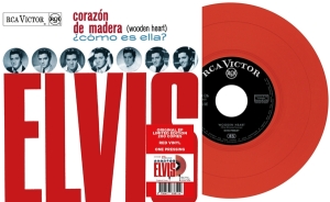 Elvis Presley - Ep Étranger N°13 - Corazón De Madera (Espagne) i gruppen VINYL / Pop-Rock hos Bengans Skivbutik AB (5562573)