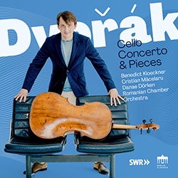 Benedict Kloeckner Romanian Chambe - Dvorak: Cello Concerto & Pieces i gruppen CD / Kommande / Klassiskt hos Bengans Skivbutik AB (5562594)