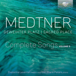 Ekaterina Levental Frank Peters - Medtner: Sacred Place - Complete So i gruppen CD / Kommande / Klassiskt hos Bengans Skivbutik AB (5562632)