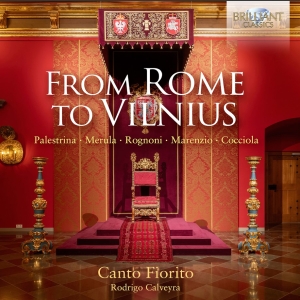 Canto Fiorito Rodrigo Calveyra - From Rome To Vilnius i gruppen CD / Kommande / Klassiskt hos Bengans Skivbutik AB (5562636)